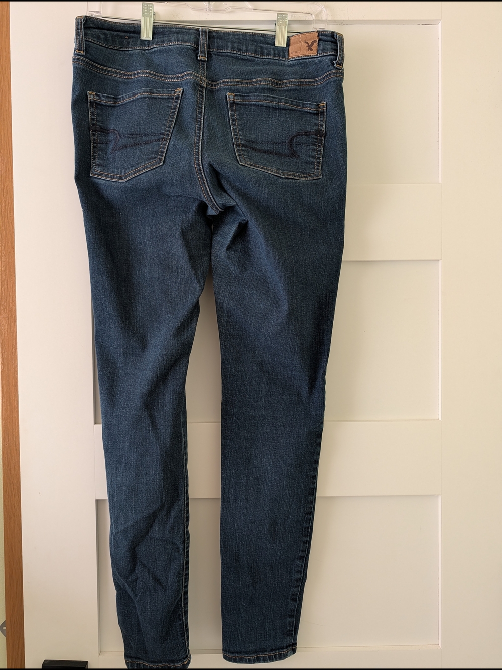 American Eagle Outfitters Jegging Jeans Women's Size 8 Dark Wash Stretch Skinny